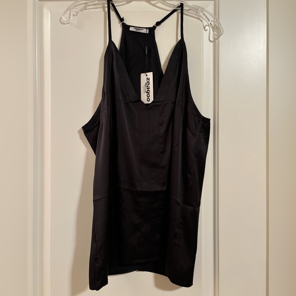 Zeagoo Black Camisole Top